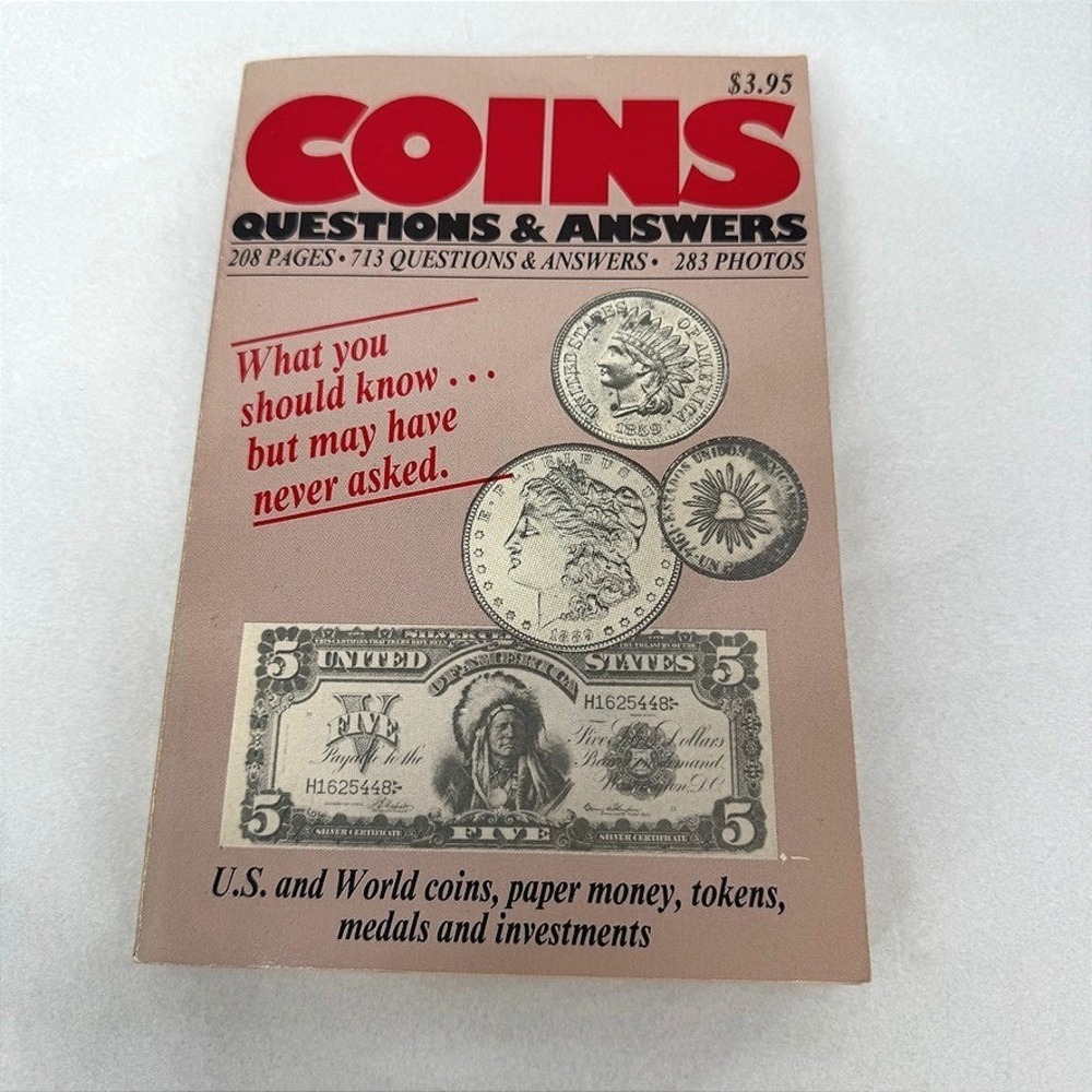 Coins Questions & Answers 4th Ed Numismatics Guide Book Krause Publications